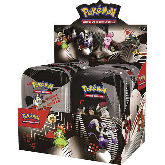 Display Mini Latas Fulgor Negro y Llama Blanca - Español 🇪🇸