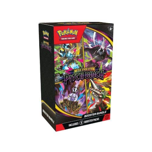 *RESERVA* Booster Bundle Pitch Black- Inglés 🇬🇧 y Español 🇪🇸